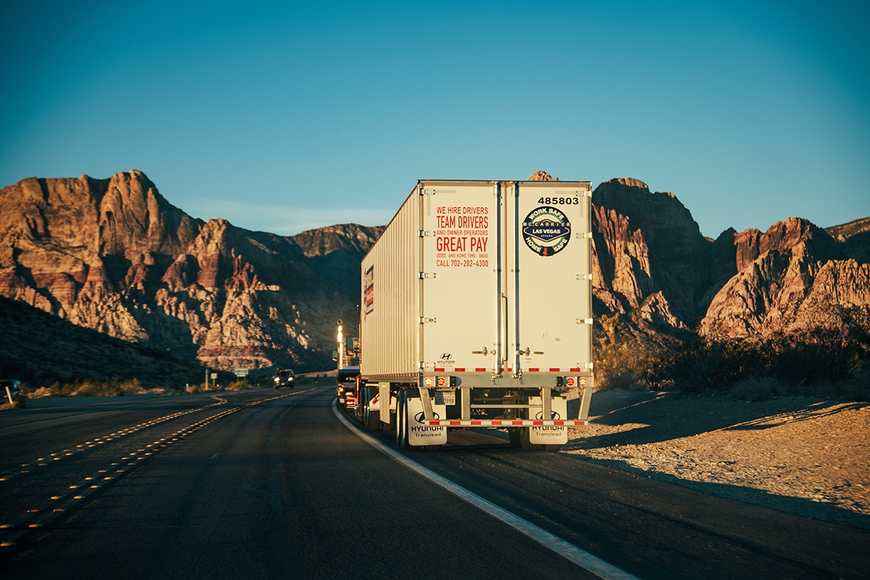 truck driver in Las Vegas Dry Van Shipping Explained: What It Is & Who Needs a Dry Van Truck for Reliable Transport 99